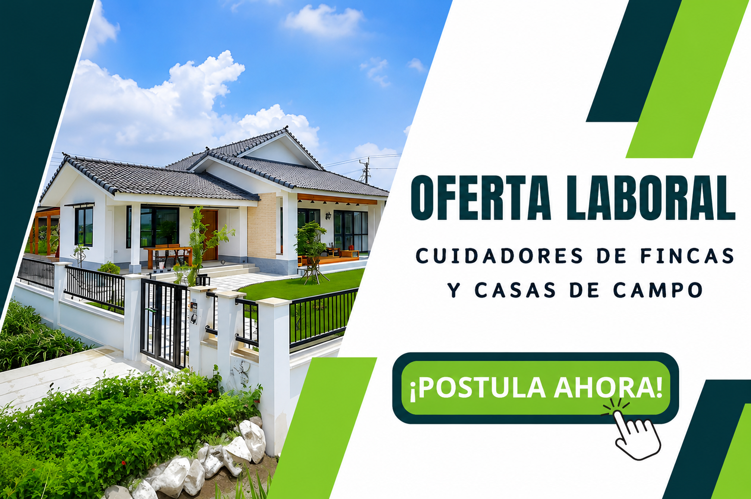 Vacantes Activas para Cuidado y Supervisión de Casa 🏠